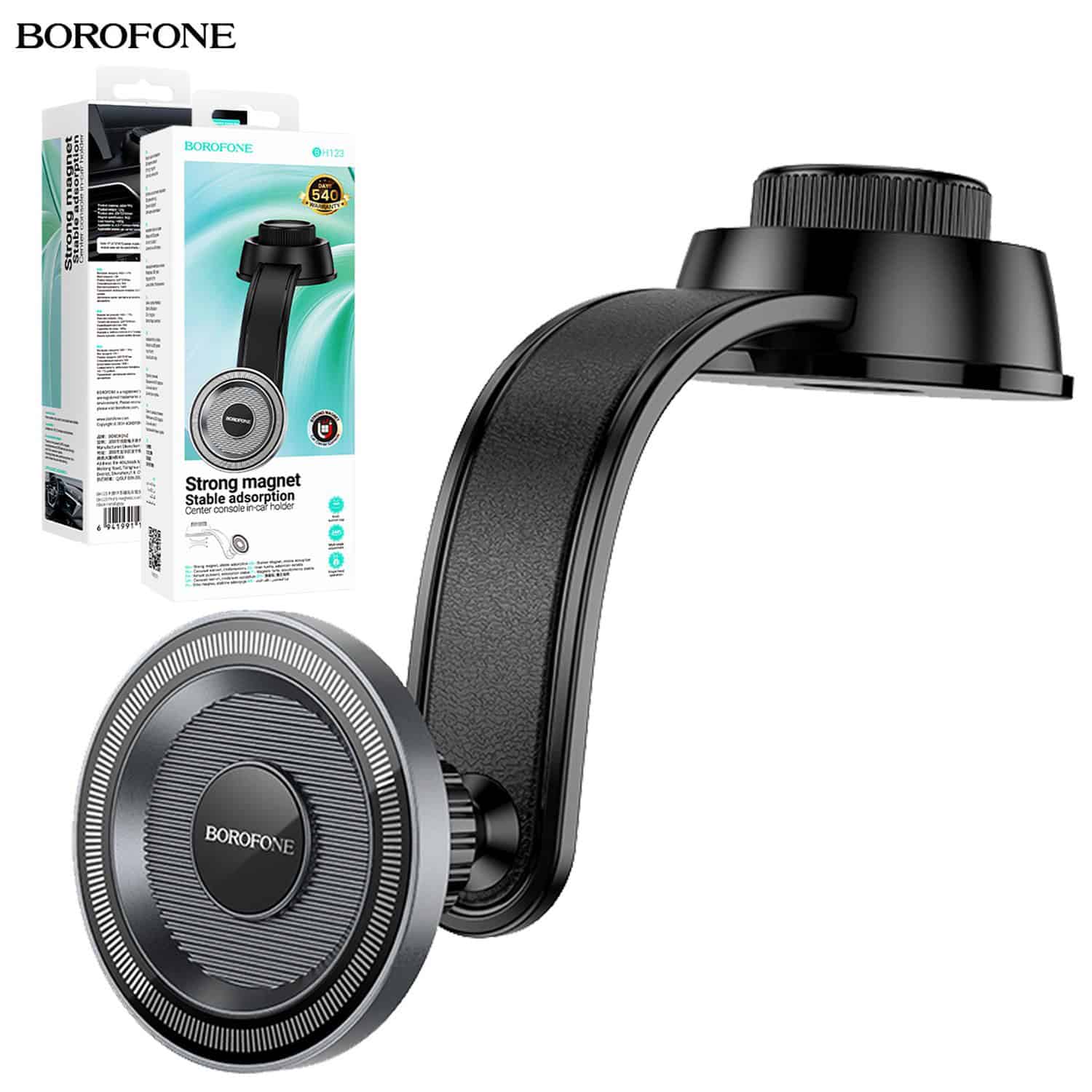 Borofone BH123 MagSafe Magnetic Dashboard Centre Console Car Mount Mobile Phone Holder Borofone BH123 MagSafe Magnetic Dashboard Centre Console Car Mount Mobile Phone Holder
